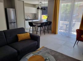 LE MONTI appartement proche MEETT, Aéroport Blagnac, Airbus, Golf international de Seilh, parkolóval rendelkező hotel Mondonville-ben