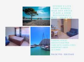Studio confort, plages proche, wifi, 2 lits - FAME MARINA BAIE DES ANGES