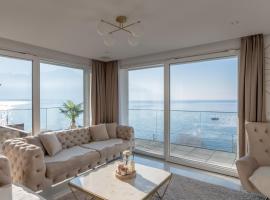 Sunset Home, Appartement de luxe front de lac, vakantiewoning aan het strand in Veytaux