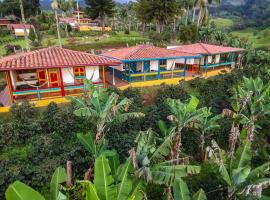 Cabaña Filo de Oro, jardín, cottage a Jardin