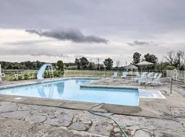 Charming Farmhouse with Pool and Fishing Pond!