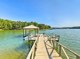 Quaint Lake Norman Home with Boat Dock and Grill!