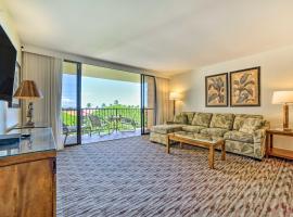 Cute Beachfront Condo with Lanai and Resort Pools, hotel di Kahana