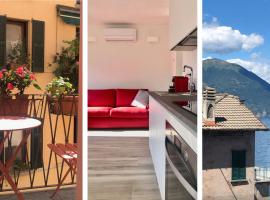 Via Scale Apartments, Lake Como, Brienno, alquiler vacacional en la playa en Brienno