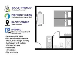Budget Apartment LeLo Center 4