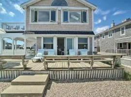 2 Decks and Beach Access Oceanfront Getaway!