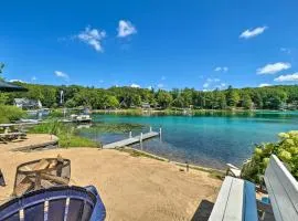 Lakefront Newaygo Home - Private Dock, Kayaks