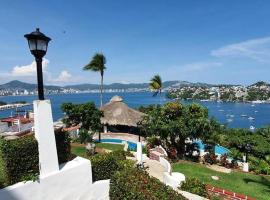 CasaBlanca Grand, la mejor vista de Acapulco، شقة في أكابولكو