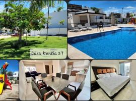Kentia 27, Residencial privado, accesible y cómodo, hotell med parkering i Culiacán