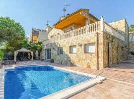 Stunning Home In Palafolls With Private Swimming Pool, Can Be Inside Or Outside