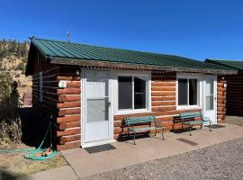 Cozy cabin #2 at Aspen Ridge Cabins, hotel din South Fork