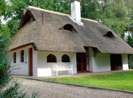Charming thatched house in Uelzen in Lower Saxony with large garden, hotel in Uelsen