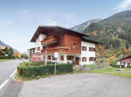 Beautiful Apartment In St, Gallenkirch With 1 Bedrooms And Internet, hotel in Aussersiggam