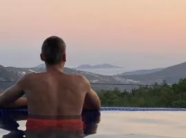 LA VILLA CELINE- Luxury Sea View Villa with Private Infinity Pool in Islamlar-Kalkan