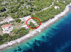 Apartments by the sea Cove Zaglav, Korcula - 12208, hotel in Prizba