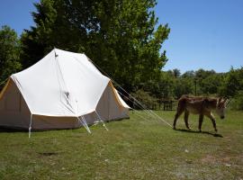 Kampaoh Sierra de Urbasa, luxury tent in Bacáicoa