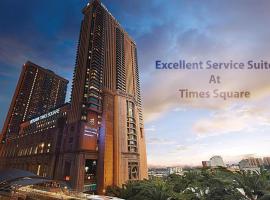 Excellent Service Suite At Times Square, hotel near Dinner In The Sky Malaysia, Kuala Lumpur