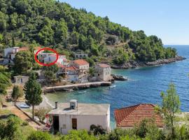 Seaside secluded apartments Cove Tvrdni Dolac, Hvar - 12655, hotel i Gdinj