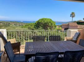 Les Restanques 3120 vue mer 3 chambres, apartamento en Grimaud