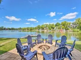 Lakefront Oasis with Boat Dock, Fire Pit, Grill
