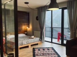 Kazbegi Stylish Apartment, Ferienwohnung mit Hotelservice in Kazbegi