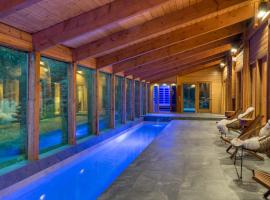 Bear Lodge with private Pool, Hottub, and Sauna!, hótel með bílastæði í Hailey