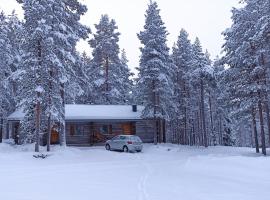 Kelomökki Sallatunturissa, kotedžas mieste Sala