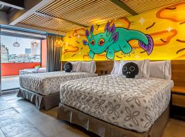 Barrio Downtown Mexico City Hostel, hotel in Mexico-Stad