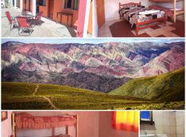 Hostal familiar Hornocal, hotel in Humahuaca