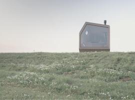 tinyzeit Urlaub im tiny house an der Flensburger Förde、Steinbergのタイニーハウス