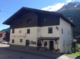 Gasthof zur Traube, hôtel à Pettneu am Arlberg