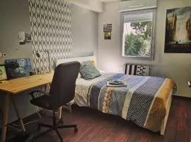 Chambre individuelle chez l'habitant