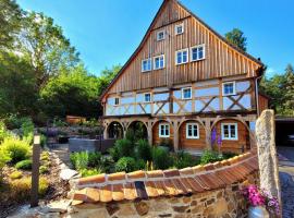 Pferdehof am Burgsberg, Ferienwohnungen, hotel en Seifhennersdorf