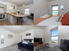Sea Views Modern Two Bedroom Apartment, huoneisto kohteessa Lowestoft