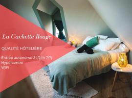 La Cachette Rouge, отель в городе Сен-Валери-сюр-Сомм