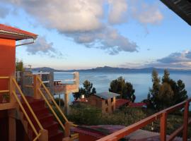 LOVELAND AMANTANI LODGE - Un lugar encantado, bed & breakfast a Ocosuyo