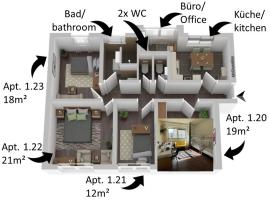 soulfactory budget – hotel w pobliżu miejsca Centrum kongresowe w Ulm w mieście Neu-Ulm