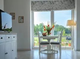 Komfortowy domek z kominkiem