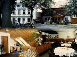 Gasthof Bergquelle, huisdiervriendelijk hotel in Wandlitz