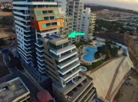 Departamento Suite frente al mar Poseidon Manta, готель у місті Манта