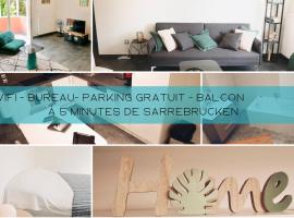 Appartement unique sur Stiring Wendel avec Balcon – hotel z parkingiem w mieście Kerbach