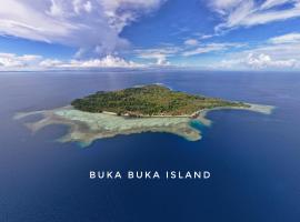 Mājdzīvniekiem draudzīga viesnīca Reconnect - Private Island Resort & Dive Center Togean - Buka Buka Island pilsētā Ampana