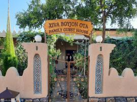 Guest House Khiva BOYJON OTA、ヒヴァのホテル