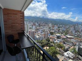 Habitación Auxiliar en Apto Compartido piso 26, hotel en Bucaramanga