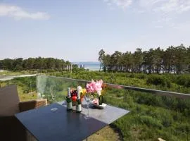Dünenresidenz Prora - Ferienwohnung mit Meerblick, 1 Schlafzimmer und Balkon NP-310
