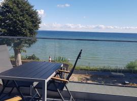 Strandappartements Steinberghaff "Kegnæs" mit Meerblick und Sauna, hotel v mestu Steinberg