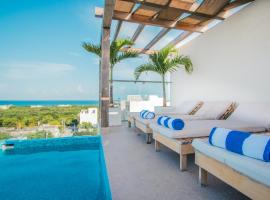 Condos with ocean view pool in Av 10 & 60 street