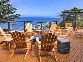 Entire Private Coastal Retreat - Spectacular Ocean Views wHot Tub, hotel em Montara