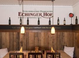 Echinger Hof bei München, cheap hotel in Eching