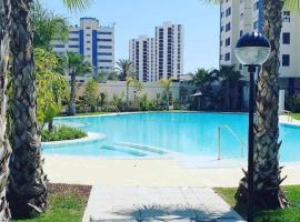 Parque Mariola 300m beach Paradise Pool Paddle, hotel in Benimagrell